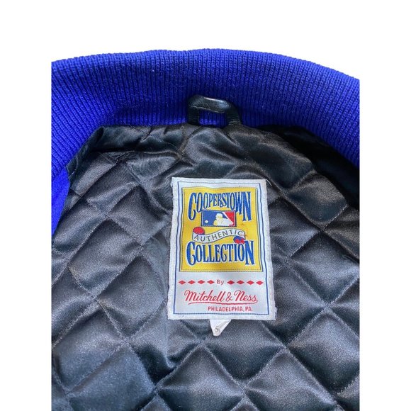 Vintage New York Mets Mitchell Ness Jacket Cooperstown Collection Jacket - Picture 7 of 8